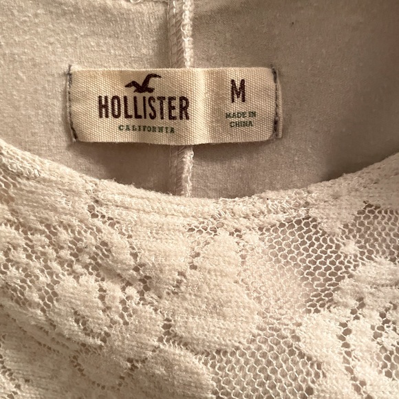 Hollister 3/4 Sleeve Dress. Cream colored, small - Picture 3 of 3
